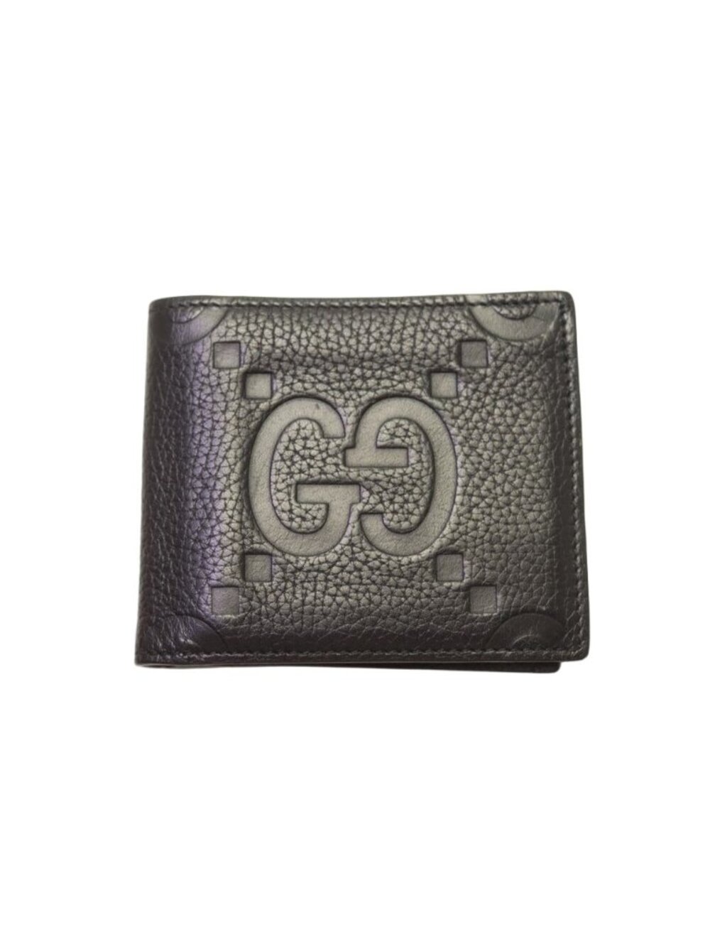 Gucci Jumbo GG Leather Bifold Wallet